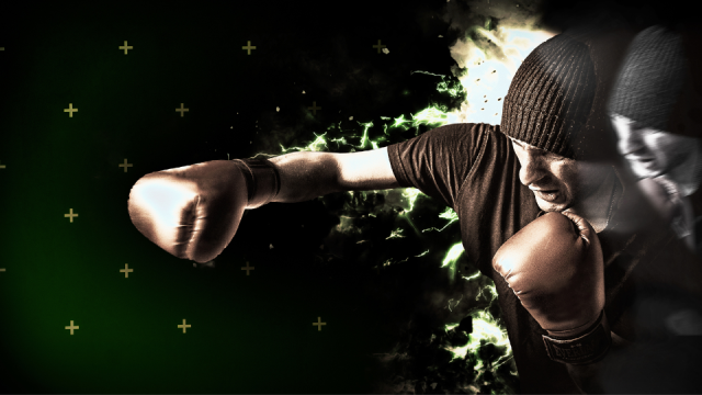 volumetric video cg image of a boxer